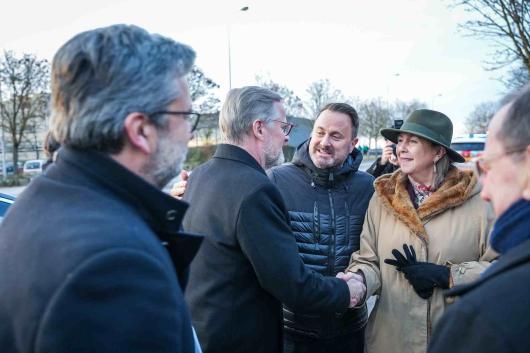 Inaugurace ulice Václava Havla