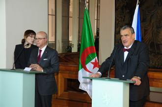 Karel Schwarzenberg a Mourad Medelci