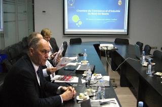 Delegace Jihomoravského kraje na jednání s Průmyslovou a obchodní komorou v Bizerte