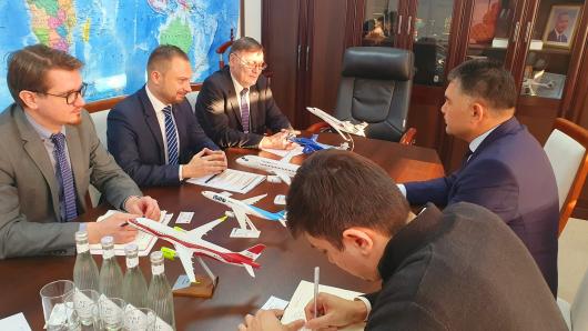 Meeting with UZBEKISTAN AIRWAYS