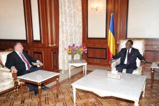 Rozhovor velvyslance s prezidentem Idrissem Déby 