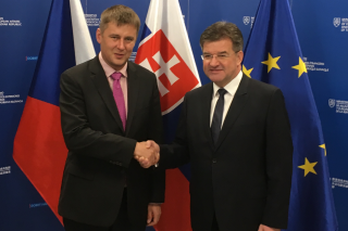 Ministr Tomáš Petříček uskutečnil pracovní návštěvu Slovenska