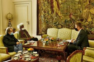 Minister Petříček discussed human rights with Nobel Prize winner Wole Soyinka 