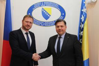Konzultace náměstka Dürra v Bosně a Hercegovině