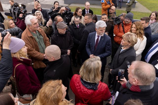 Setkání prezidenta Petra Pavla s krajany v Památníku Berlínské zdi