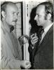Ivan Passer with Jiří Voskovec, photo -  Henry Kahanek, 1973, from the estate of Ivan Passer