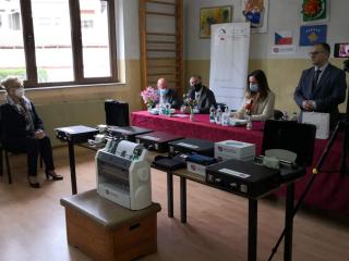 Czechia has handed over development aid - special equipment will help blind children in Kosovo