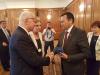 Předseda zemědělského výboru PSP ČR Jaroslav Faltýnek s místopředsedou Parlamentu Kyrgyzstánu / Председатель сельскохозяйственного комитета Палаты депутатов Парламента Чешской Республики Ярослав Фалтынек с заместителем Председателя Парламента КР