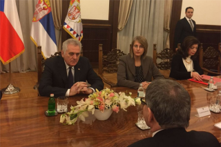 Ministar Zaoralek sa predsednikom Nikolićem