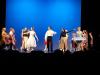 Students of Prague Dance Conservatory in the front