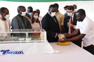 Cérémonie de lancement des travaux de l'aéroport de Ourossogui-Matam en présénce du Président Macky Sall