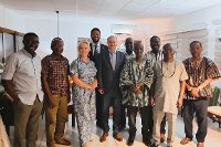 Bývalí ghanští studenti v Československu se znovu sešli na rezidenci českého velvyslance/ Former Ghanaian Students in Czechoslovakia Reunite at the Residence of the Czech Ambassador