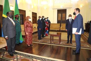 Before the presentation of the Letters of Credence