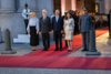Přivítání v paláci La Moneda / Recibimiento en el palacio La Moneda