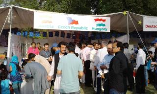 Visitors of Eurovillage  