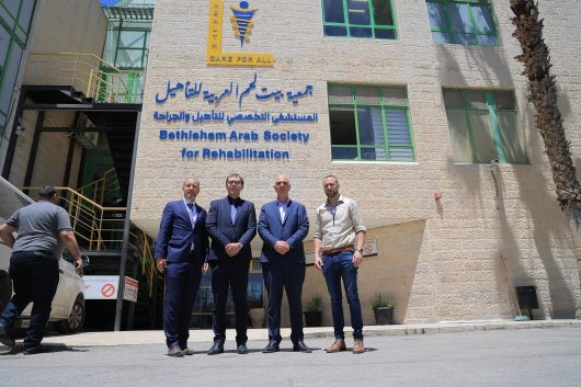 Završení projektu s nemocnicí Bethlehem Arab Society for Rehabilitation