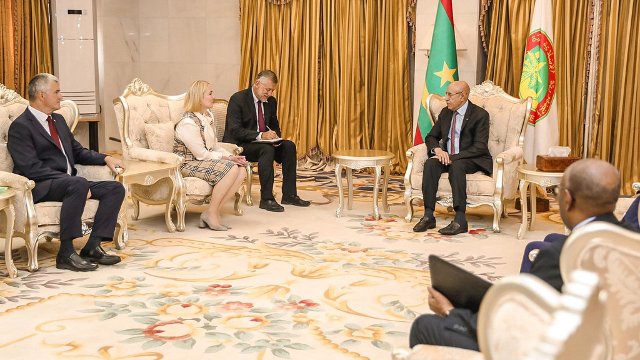 Visite officielle de la ministre tchèque de la Défense Mme Jana Černochová en Mauritanie