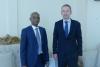 Minister of Oil and Energy,Oumar Torbo Djarma and Ambassador Uličný
