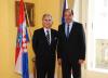 Ministr Jan Kohout a velvyslanec Chorvatska Frane Krnić