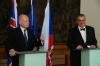 Ministr Karel Schwarzenberg a ministr zahraničí Velké Británie William Hague