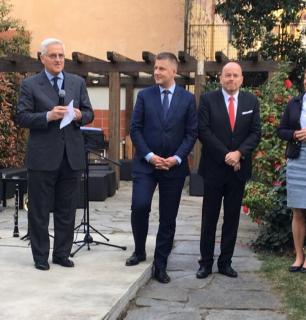 Ministr Petříček otevřel Generální konzulát ČR v Miláně.