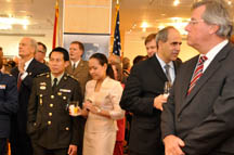 Audience at Czech National Day, 2