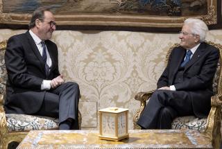 Presentazione delle Lettere Credenziali al Presidente della Repubblica Italiana 