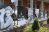 Exhibition of Věra Časlávská, Czech Olympian, photo by Mary Fetzko