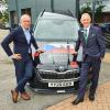 Ambassador Sečka and Mr. Dougal Keith, the owner of a network of Škoda dealerships in the north of England