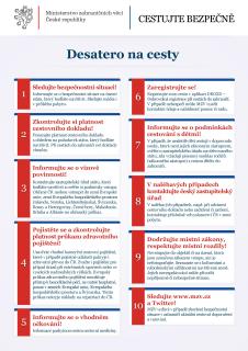 Desatero na cesty