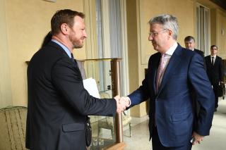 Konzultace se státním tajemníkem rumunského MZV