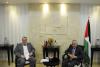 Ministr Karel Schwarzenberg a předseda vlády Palestiny Salam Fayyad