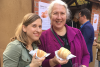 Guests trying trdelnik