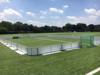 UHER COMPANY soccer rink 