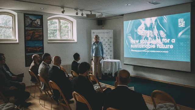 Talk od Sandra Pousette (RISE Bioeconomy)