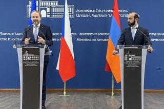 návštěva Arménie