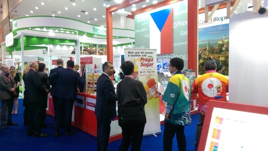 Národní stánek České republiky na veletrhu Gulfood 2017 