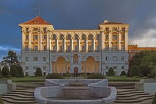 Černínský palác ze severu