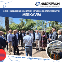 Czech Engineering Delegation Explores Cooperation with Merkavim, Israel’s Leading Bus Manufacturer