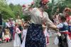 Girls from American Sokol Washington perform a folk dance. Photo credit: Andrea Pohl