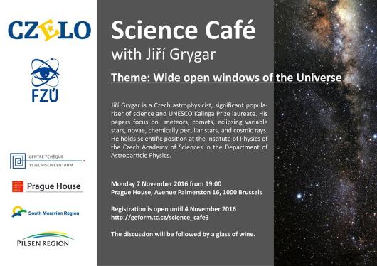 Science café s Jiřím Grygarem