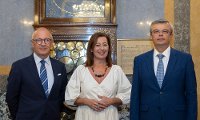 Reunión con la presidenta del Congreso de los Diputados de España Francina Armengol