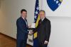 Charman of the Senate Committee F. Bublan with the BiH Deputy Minister of Security Mr. M. Krešić