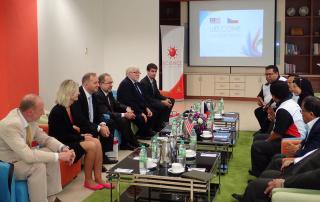 Jednání v agentuře Malaysian Industry- Government Group for High Technology v Cyberjaye