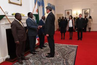 President Mnangagwa - Ambassador Rubes