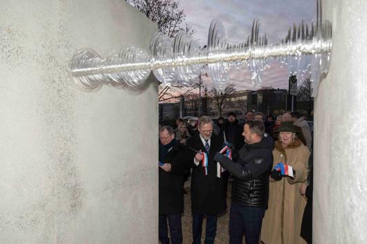 L´Inauguration de la rue Václav Havel