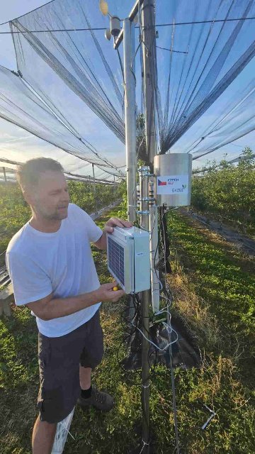 Meteorologické stanice pro sledování klimatu, podporu ochrany rostlin a omezení používání pesticidů společnosti AMET z Velkých Bílovic jsou nyní i v BaH.
