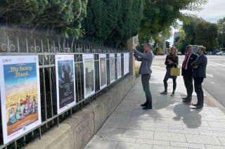 L’inauguration de l’exposition CinÉast