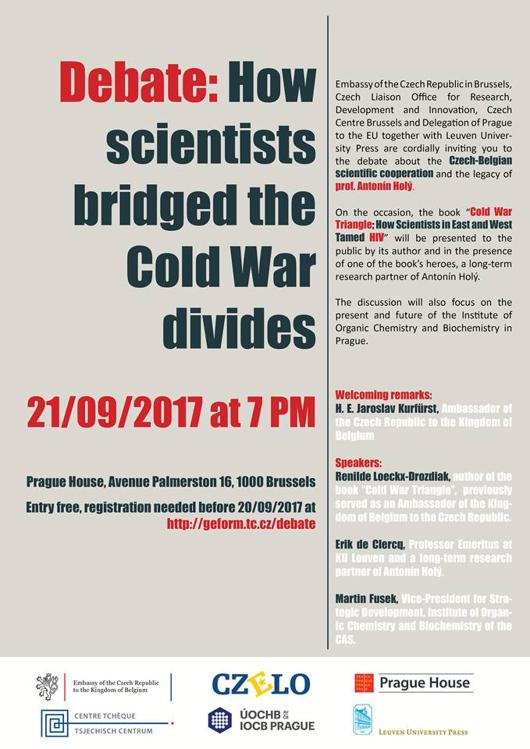 DEBATA: Česko-belgická vědecká spolupráce: How scientists bridged the Cold War divides