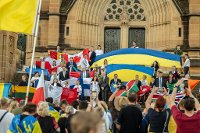 4. výročí ruské invaze na Ukrajinu